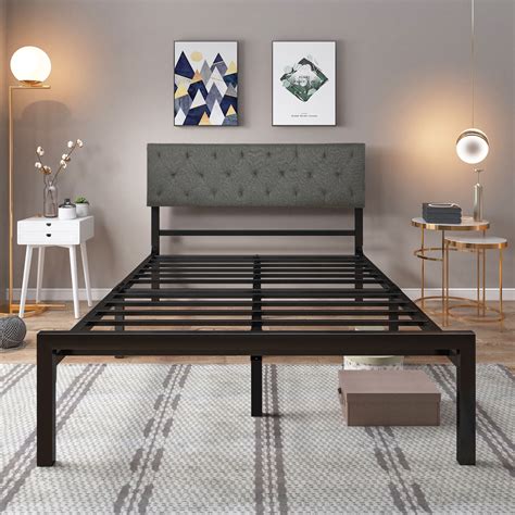 mattress slip on metal bed frame